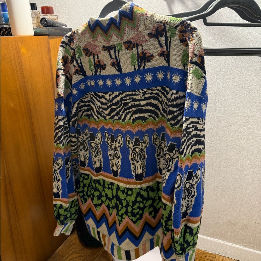 FARM Rio Multicolor Patterned Cardigan - Picture 3 of 3